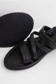 Шкіряні сандалі Answear Lab жіночі колір чорний (3065829)