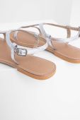 Шкіряні сандалі Answear Lab жіночі колір срібний (3065852)