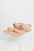 Шкіряні сандалі Answear Lab жіночі колір бежевий (3065884)