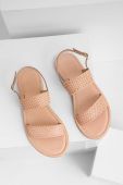 Шкіряні сандалі Answear Lab жіночі колір бежевий (3065884)