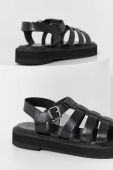 Шкіряні сандалі Answear Lab жіночі колір чорний (3054697)