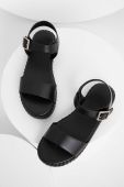 Шкіряні сандалі Answear Lab жіночі колір чорний (3065916)