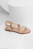Шкіряні сандалі Answear Lab жіночі колір бежевий (3065927)