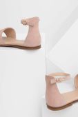 Замшеві сандалі Answear Lab жіночі колір рожевий (3065934)
