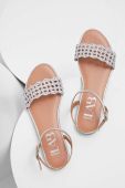 Шкіряні сандалі Answear Lab жіночі колір срібний (3251656)