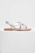 Шкіряні сандалі Answear Lab жіночі колір срібний (3251685)