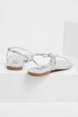 Шкіряні сандалі Answear Lab жіночі колір срібний (3251697)
