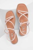Шкіряні сандалі Answear Lab жіночі колір рожевий (3251727)