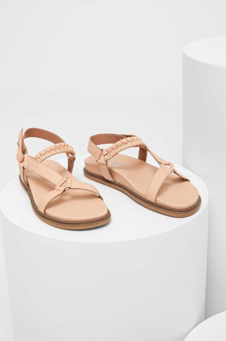 Шкіряні сандалі Answear Lab жіночі колір бежевий (3251781)
