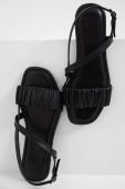 Шкіряні сандалі Answear Lab жіночі колір чорний (3280180)
