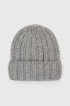 Шапка з вовною Answear Lab колір сірий з товстого трикотажу (1857546) Шапка з вовною Answear Lab колір сірий з товстого трикотажу (1857546)