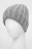 Шапка з вовною Answear Lab колір сірий з товстого трикотажу (1857546)