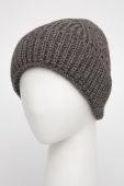 Шапка з вовною Answear Lab колір сірий з товстого трикотажу (1905522)