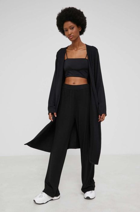 Комплект з вовною Answear Lab жіночий колір чорний