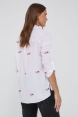 Бавовняна сорочка Answear Lab жіноча колір білий relaxed класичний комір (2433160)