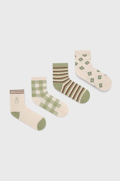 Шкарпетки Answear Lab (4-pack) жіночі колір барвистий (2232914)