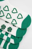Шкарпетки Answear Lab жіночі колір зелений