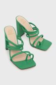 Шльопанці Answear Lab колір зелений (2218276)