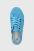 Кеди Answear Lab колір блакитний