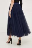 Спідниця Answear Lab колір синій midi розкльошена (3600262)