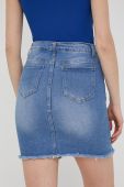 Джинсова спідниця Answear Lab mini пряма колір блакитний (2228553)