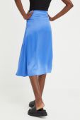 Спідниця Answear Lab midi пряма колір блакитний (2469039)