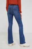 Джинси Answear Lab жіночі висока посадка колір темно-синій (2048133)