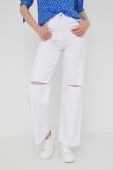 Джинси Answear Lab жіночі висока посадка колір білий (2255653)