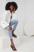 Джинси Answear Lab жіночі висока посадка колір блакитний (2324361)