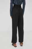 Штани Answear Lab жіночі колір чорний широке висока посадка (2167957)