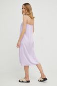 Сукня Answear Lab колір фіолетовий midi пряма (2462177)