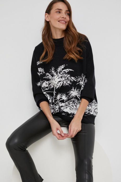 Светр Answear Lab жіночий колір чорний легкий (2048316)