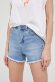Джинсові шорти Answear Lab жіночі однотонні висока посадка колір блакитний (2293501)