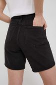 Шорти Answear Lab жіночі колір чорний однотонні висока посадка (2269006)