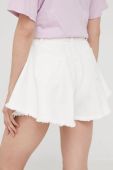 Шорти Answear Lab жіночі колір білий однотонні висока посадка (2299873)