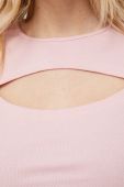 Футболка Answear Lab жіночий колір рожевий (2117221)