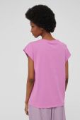 Футболка Answear Lab жіночий колір фіолетовий