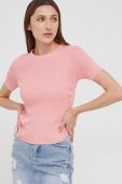Футболка Answear Lab жіночий колір рожевий (2287471)