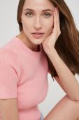 Футболка Answear Lab жіночий колір рожевий (2287471)