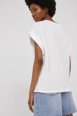 Бавовняна футболка Answear Lab колір білий (2357887)
