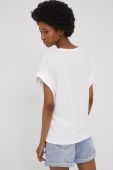 Бавовняна футболка Answear Lab колір білий (2357893)