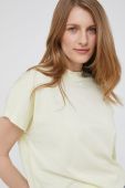 Бавовняна футболка Answear Lab колір жовтий (2404424)