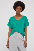 Футболка Answear Lab жіночий колір зелений