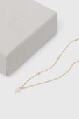 Кольє зі срібла з позолотою Answear Lab колір золотий (2978720)