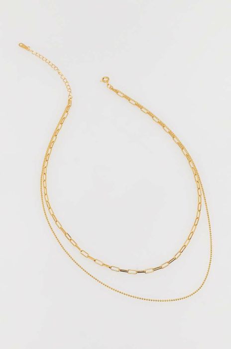 Срібне кольє Answear Lab колір золотий (2989243)