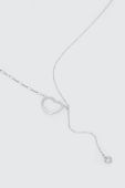 Срібне кольє Answear Lab колір срібний (3114409)