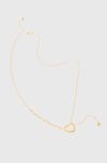 Кольє зі срібла з позолотою Answear Lab колір золотий (3114410)