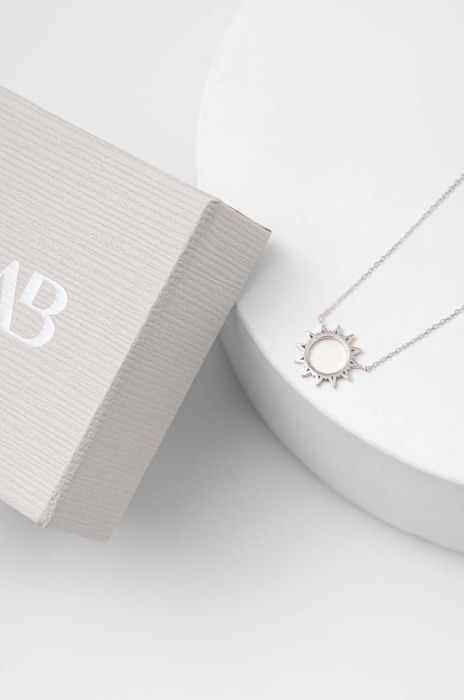 Срібне кольє Answear Lab колір срібний (3258589)