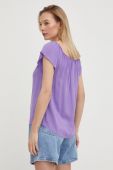 Блузка Answear Lab жіноча колір фіолетовий однотонна