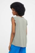 Блузка Answear Lab жіноча колір зелений однотонна (3258603)